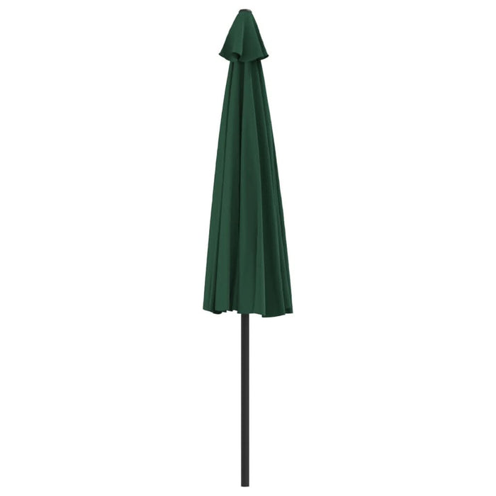 Umbrelă de soare de balcon, tijă aluminiu, verde, 300x155 cm - WALTI WALTI