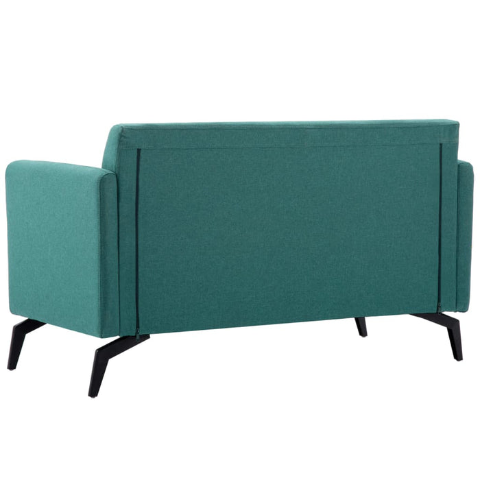 Canapea 2 locuri, tapițerie textilă, 115 x 60 x 67 cm verde WALTI