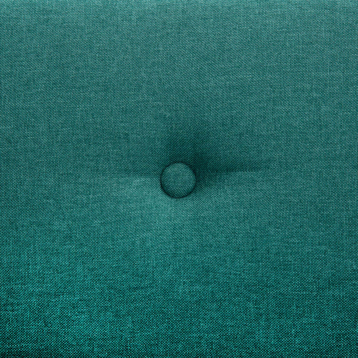 Canapea 2 locuri, tapițerie textilă, 115 x 60 x 67 cm verde WALTI