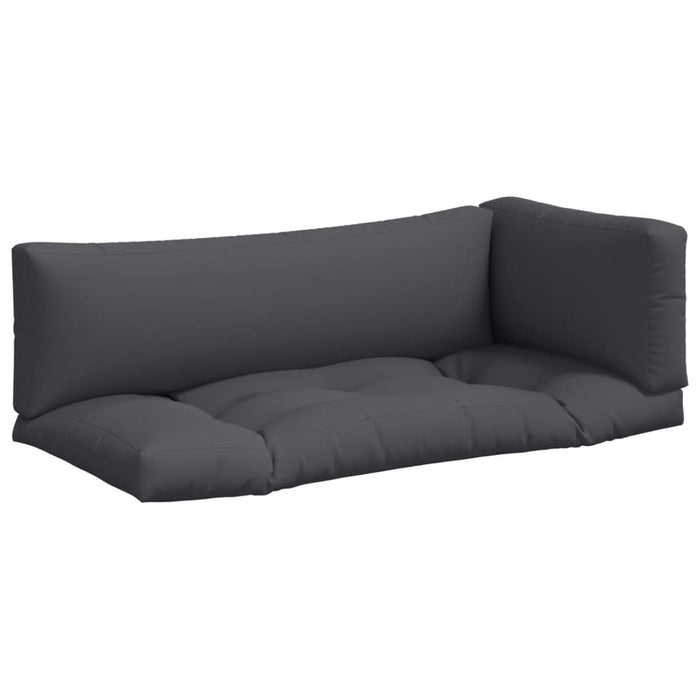 Perne de paleți, 3 buc., gri, material textil WALTI