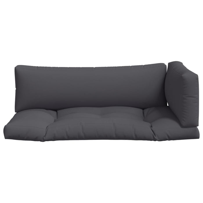 Perne de paleți, 3 buc., gri, material textil WALTI