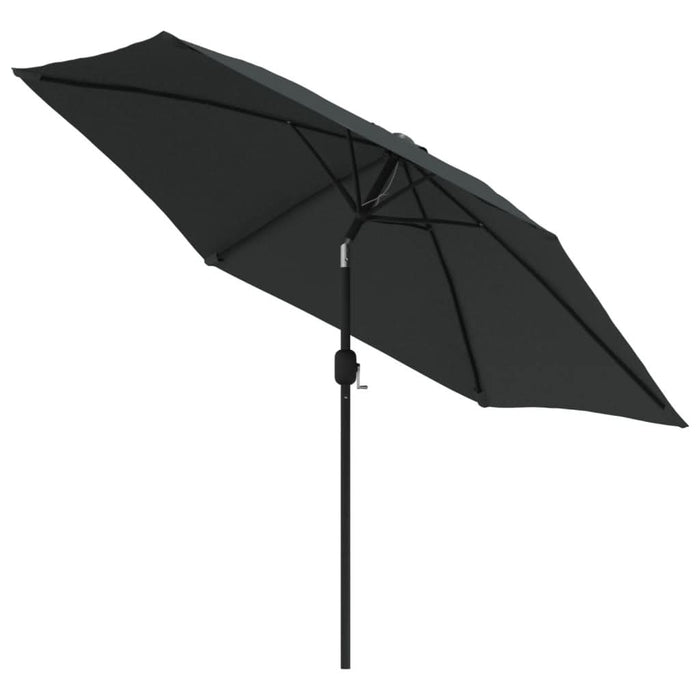 Umbrelă de soare de exterior, stâlp din metal, 300 cm, antracit - WALTI WALTI