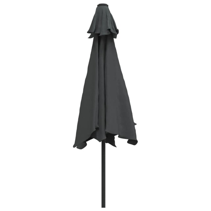 Umbrelă de soare de exterior, stâlp din metal, 300 cm, antracit - WALTI WALTI