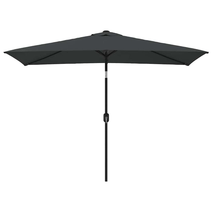 Umbrelă de soare exterior, stâlp metal, antracit, 300x200 cm WALTI