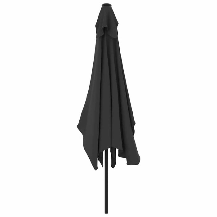 Umbrelă de soare exterior, stâlp metal, antracit, 300x200 cm WALTI