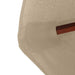 Umbrelă de soare de exterior, stâlp din lemn, gri taupe, 350 cm - WALTI WALTI