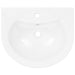 Chiuvetă de baie cu piedestal, alb, 520x440x190 mm, ceramică - WALTI WALTI