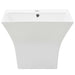 Chiuvetă ceramică suspendată pe perete, alb, 500x450x410 mm - WALTI WALTI