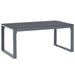 Set mobilier de grădină cu perne 3 piese negru aluminiu - WALTI WALTI
