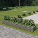 Strat înălțat gabion, 450 x 90 x 50 cm, oțel galvanizat - WALTI WALTI