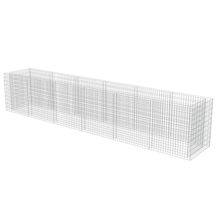 Strat înălțat gabion, 540 x 90 x 100 cm, oțel galvanizat - WALTI WALTI