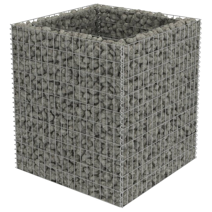 Strat înălțat gabion, 90 x 90 x 100 cm, oțel galvanizat - WALTI WALTI