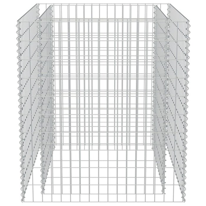 Strat înălțat gabion, 90 x 90 x 100 cm, oțel galvanizat - WALTI WALTI