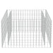 Strat înălțat gabion, 90 x 90 x 50 cm, oțel galvanizat - WALTI WALTI