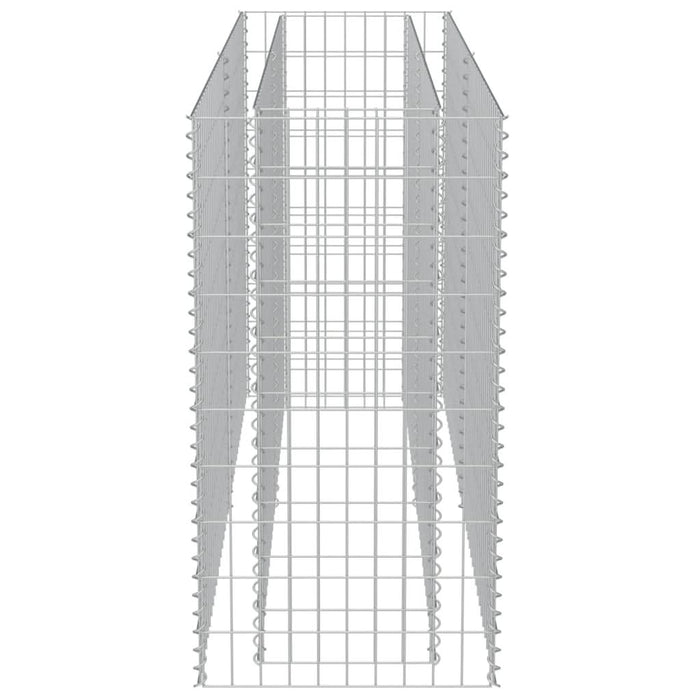 Strat înălțat gabion, 180 x 50 x 100 cm, oțel galvanizat - WALTI WALTI