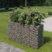 Strat înălțat gabion, 180 x 50 x 100 cm, oțel galvanizat - WALTI WALTI