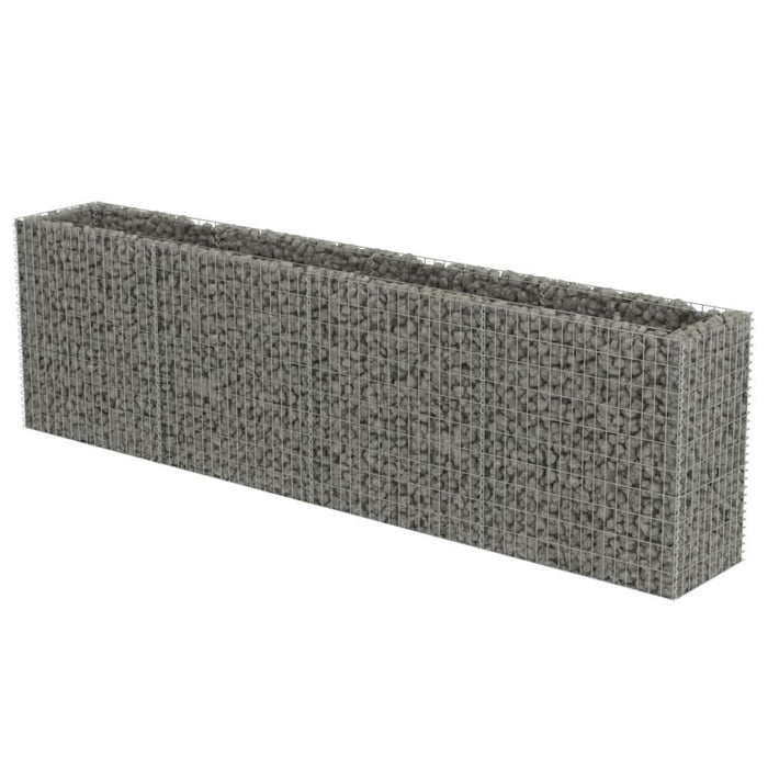 Strat înălțat gabion, 360 x 50 x 100 cm, oțel galvanizat - WALTI WALTI