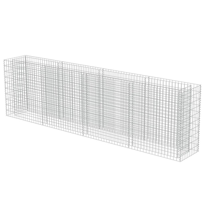Strat înălțat gabion, 360 x 50 x 100 cm, oțel galvanizat - WALTI WALTI