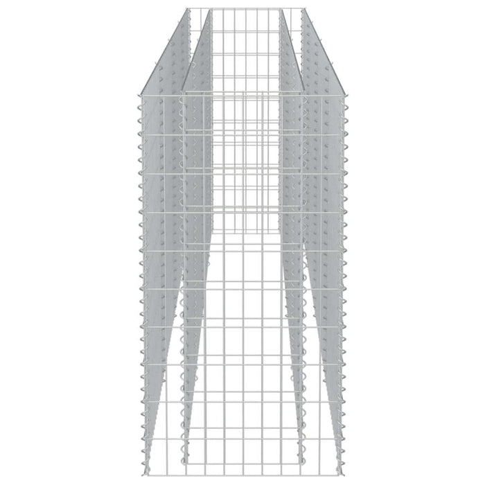 Strat înălțat gabion, 360 x 50 x 100 cm, oțel galvanizat - WALTI WALTI