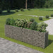 Strat înălțat gabion, 360 x 50 x 100 cm, oțel galvanizat - WALTI WALTI