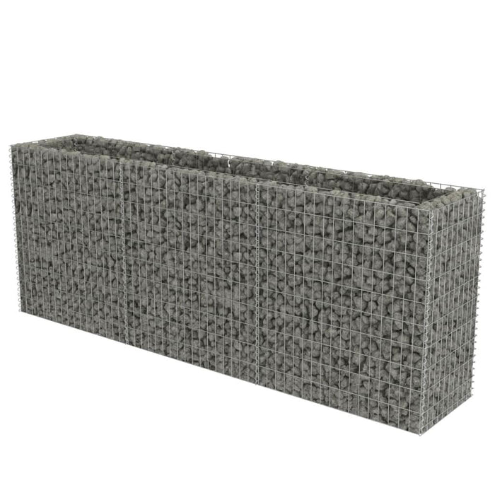 Strat înălțat gabion, 270 x 50 x 100 cm, oțel galvanizat - WALTI WALTI