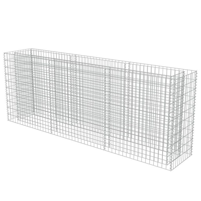 Strat înălțat gabion, 270 x 50 x 100 cm, oțel galvanizat - WALTI WALTI