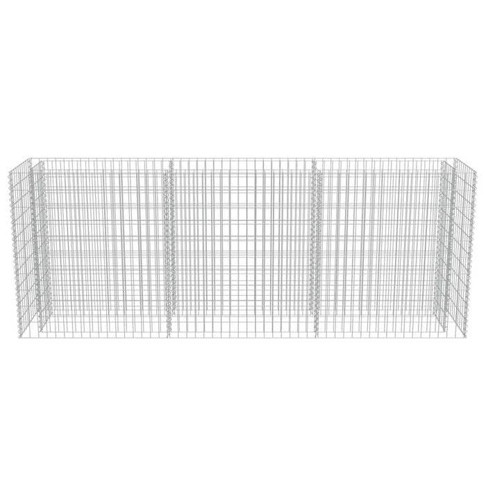 Strat înălțat gabion, 270 x 50 x 100 cm, oțel galvanizat - WALTI WALTI