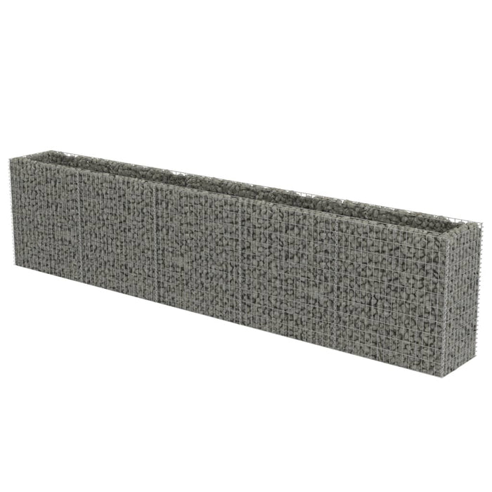 Strat înălțat gabion, 450 x 50 x 100 cm, oțel galvanizat - WALTI WALTI