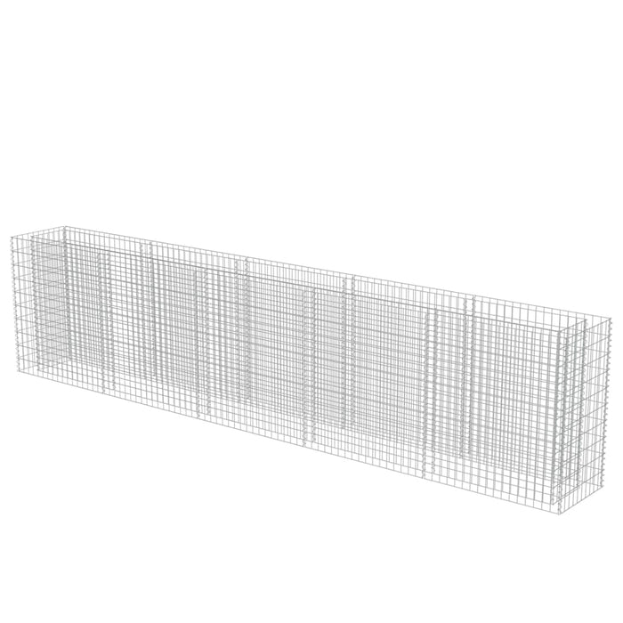 Strat înălțat gabion, 450 x 50 x 100 cm, oțel galvanizat - WALTI WALTI