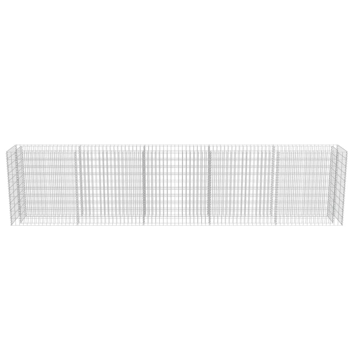 Strat înălțat gabion, 450 x 50 x 100 cm, oțel galvanizat - WALTI WALTI