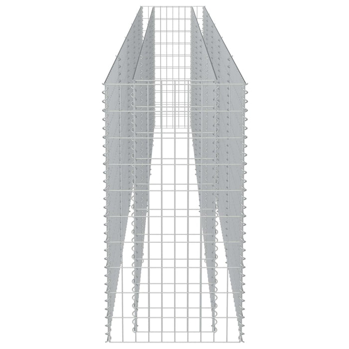Strat înălțat gabion, 450 x 50 x 100 cm, oțel galvanizat - WALTI WALTI