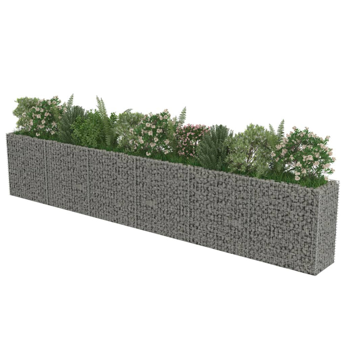 Strat înălțat gabion, 540 x 50 x 100 cm, oțel galvanizat - WALTI WALTI