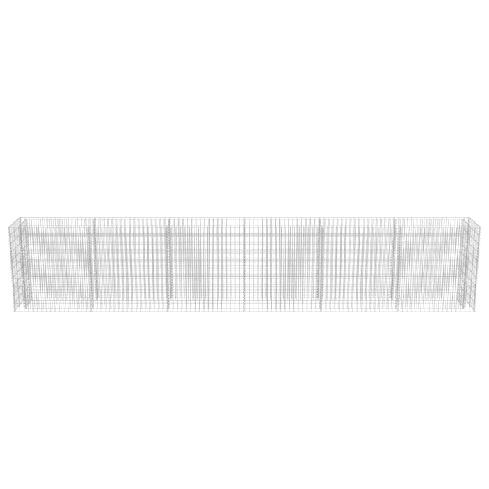 Strat înălțat gabion, 540 x 50 x 100 cm, oțel galvanizat - WALTI WALTI