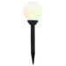 Lămpi solare de exterior cu LED, 4 buc., 15 cm, RGB, sferic - WALTI WALTI