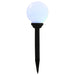 Lămpi solare de exterior cu LED, 4 buc., 15 cm, RGB, sferic - WALTI WALTI