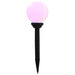 Lămpi solare de exterior cu LED, 4 buc., 15 cm, RGB, sferic - WALTI WALTI