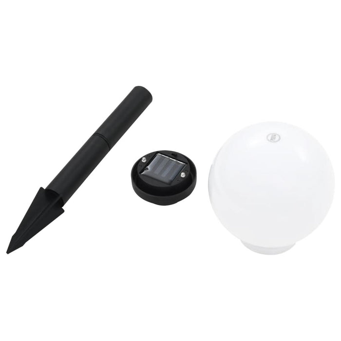 Lămpi solare de exterior cu LED, 4 buc., 15 cm, RGB, sferic - WALTI WALTI