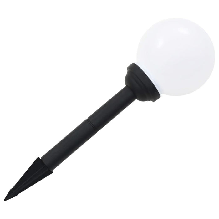 Lămpi solare de exterior cu LED, 4 buc., 15 cm, RGB, sferic - WALTI WALTI