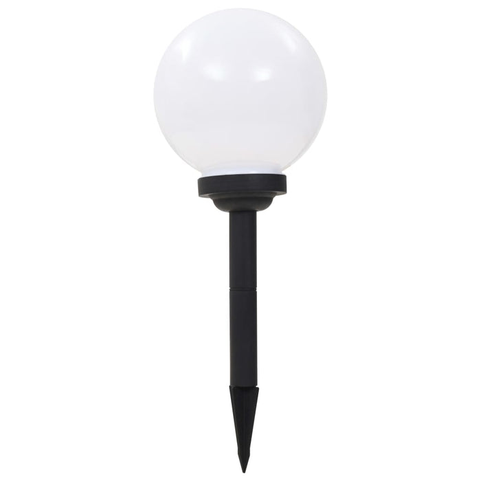 Lămpi solare de exterior cu LED, 3 buc, 20 cm, RGB, sferic - WALTI WALTI