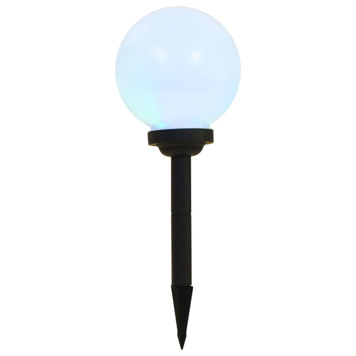 Lămpi solare de exterior cu LED, 3 buc, 20 cm, RGB, sferic - WALTI WALTI