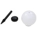 Lămpi solare de exterior cu LED, 3 buc, 20 cm, RGB, sferic - WALTI WALTI