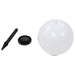 Lămpi solare de exterior cu LED, 2 buc, 30 cm, RGB, sferic - WALTI WALTI
