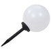 Lămpi solare de exterior cu LED, 2 buc, 30 cm, RGB, sferic - WALTI WALTI