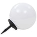 Lampă solară de exterior cu LED, 40 cm, RGB, sferic - WALTI WALTI