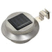 Lămpi solare de exterior cu LED, 6 buc., alb, 12 cm, rotund - WALTI WALTI
