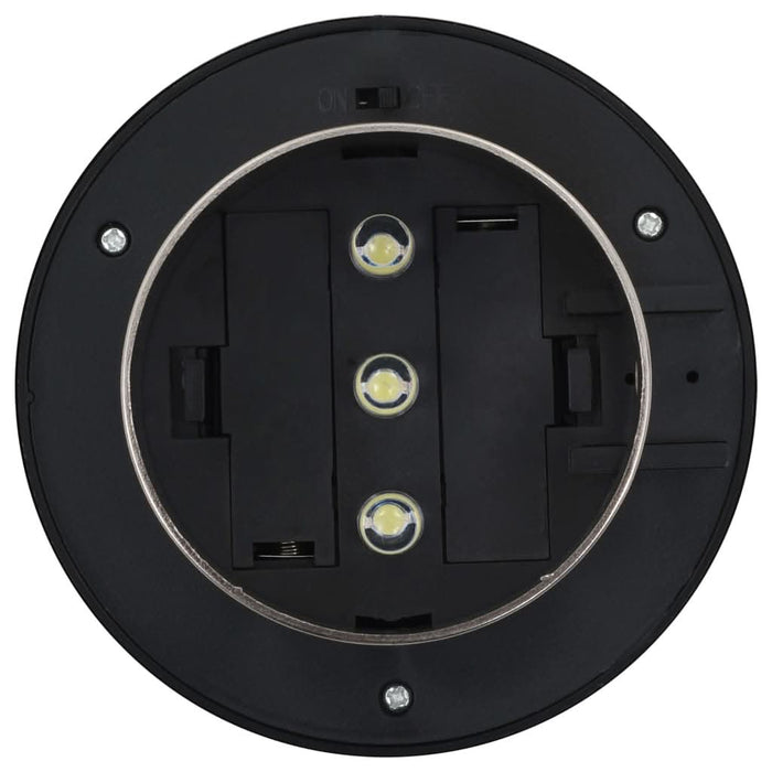 Lămpi solare de exterior cu LED, 6 buc., alb, 12 cm, rotund - WALTI WALTI