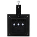 Lămpi solare de exterior cu LED, 6 buc, negru, 12 cm, pătrat - WALTI WALTI