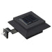 Lămpi solare de exterior cu LED, 6 buc, negru, 12 cm, pătrat - WALTI WALTI