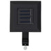 Lămpi solare de exterior cu LED, 6 buc, negru, 12 cm, pătrat - WALTI WALTI