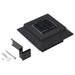 Lămpi solare de exterior cu LED, 6 buc, negru, 12 cm, pătrat - WALTI WALTI